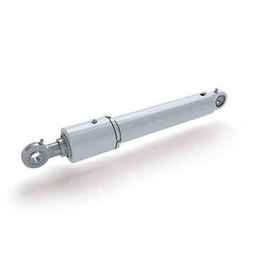 Round cylinder - ZE  - Watz Hydraulik GmbH - hydraulic / with piston rod / single-acting