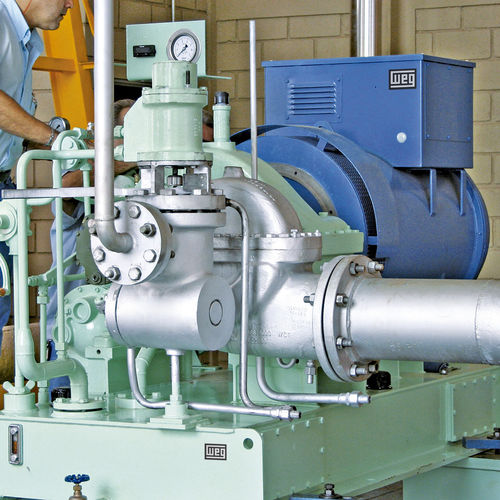 Steam turbine - TG  - WEG Gear Systems GmbH - mechanical drive / impulse