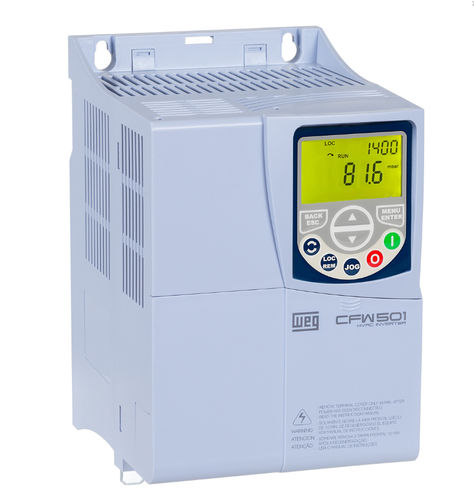 Three-phase frequency inverter - CFW501 - WEG Gear Systems GmbH - digital / built-in / line