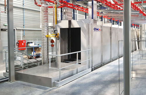 Surface pre-treatment tunnel - OMIA