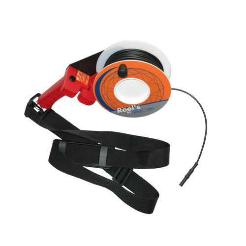 Electric cable reel - X-REEL - ELECTRO PJP - hand crank / fixed / 1 wire