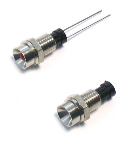 Steady indicator light - ø 3 mm | 123VB - ELECTRO PJP - LED / panel-mount / round