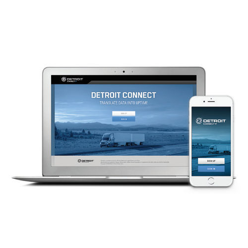 Vehicle Fleet Management Software Suite Detroit Connect® Detroit Demand Performance 5605