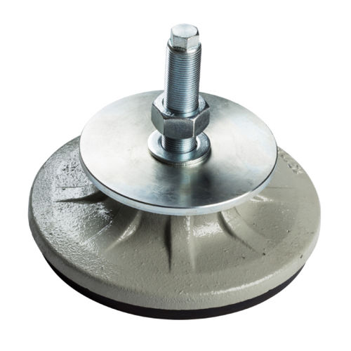 Cylindrical anti-vibration mount - MHD - Sunnex Equipment - rubber / machine / leveling