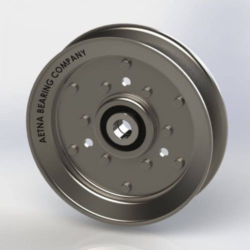 Roller pulley - 1 series - AETNA - idler / V-belt / steel