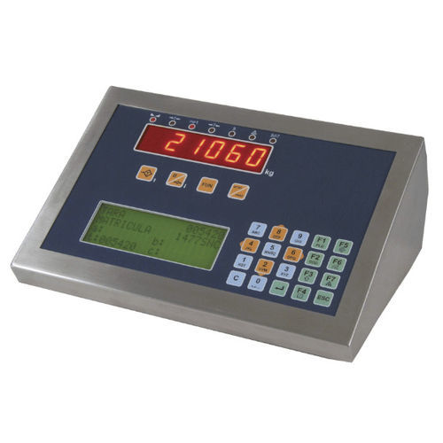 LED display weight indicator - SC2 series - SENSOCAR - panel-mount / waterproof / RS-232