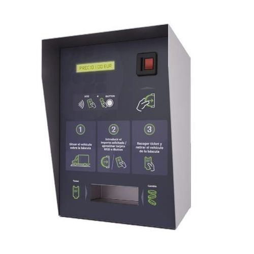 Digital weighing terminal - SCAMON - SENSOCAR - panel-mount / RS-232 / stainless steel