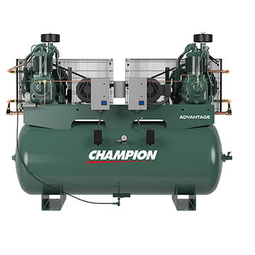 Reciprocating compressor - Advantage series - Champion Pneumatic - air / electric / stationary