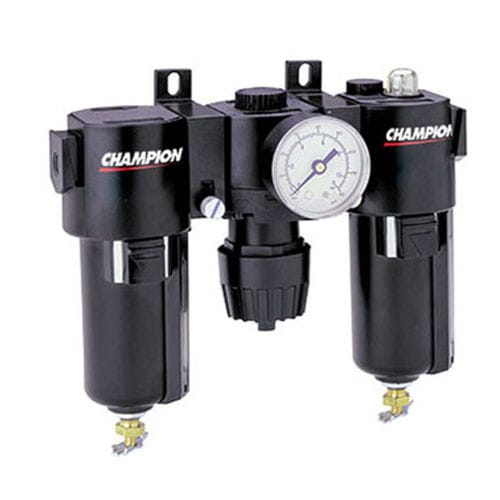 Air filter-regulator-lubricator - FRL - Champion Pneumatic - cartridge / modular / compact