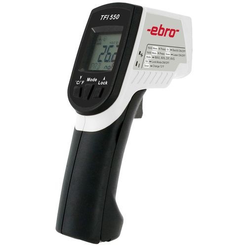 Infrared thermometer - TFI 550 - ebro - min/max / °C / IP20