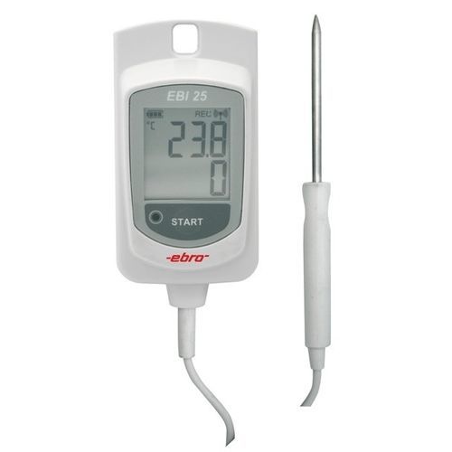 Temperature data-logger - EBI 25-TE - ebro - humidity / wireless / with screen
