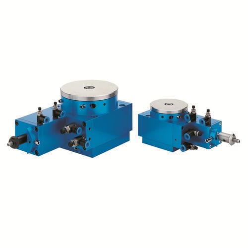 Reciprocating rotary table - TPA series - UNIMEC - pneumatic / horizontal / compact