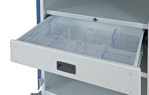Modular drawer divider - A601107 - alvi - plastic