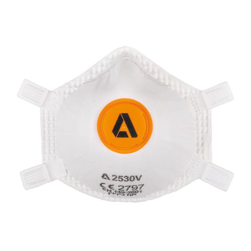 Disposable respirator - 2530V - Globus Group - FFP3 / cup shaped / industrial