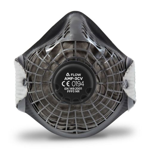 Disposable respirator - AMF-3CV - Globus Group - FFP3 / cup shaped / industrial