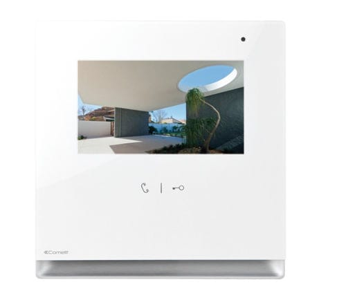 LCD monitor - 6602WK - Comelit - touch screen / 16.9" / 4.3"