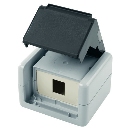 Electric coupler 100021369 TELEGARTNER fiber / compact