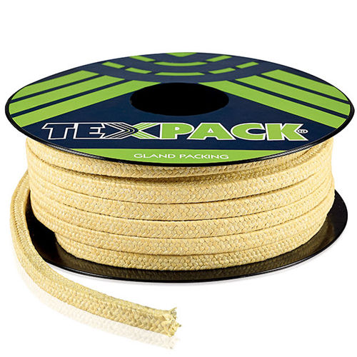 Braided PTFE packing - ARAMTEX® 4133 - TEXPACK - aramid / for centrifugal pumps / for piston pumps