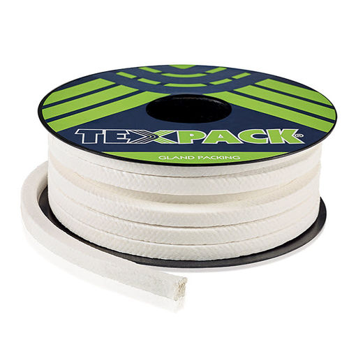 Braided PTFE packing - ECOPAPER® 4164 - TEXPACK - aramid fiber / chemical-resistant / for pump