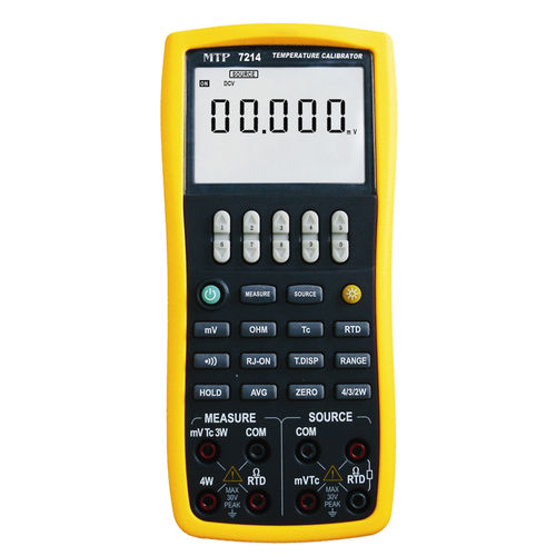 Temperature calibrator - MTP 7214 - MTP Instruments Inc - portable / digital