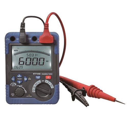 Insulation tester -  MTP 4055 - MTP Instruments Inc - portable / digital