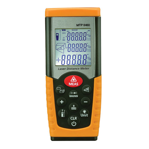 Laser distance meter - MTP 6460 - MTP Instruments Inc - portable / automatic volume calculation