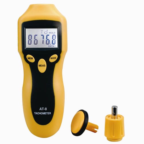Contact tachometer - MTP AT-8 - MTP Instruments Inc - non-contact / handheld / digital