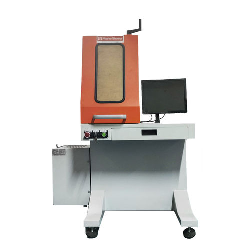 Fiber laser marking machine - ECO-max - MarknStamp BV Netherlands - for medical instruments / for metal / for non-metals