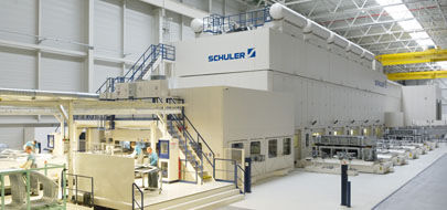 Forming press line - ServoLine series - SCHULER - MÜLLER WEINGARTEN - blank / compact / fully-automatic
