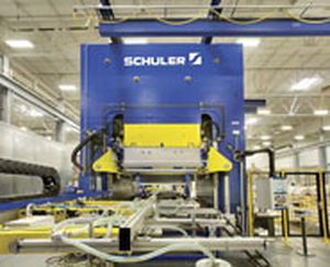 Hydraulic press - SH series - SCHULER - MÜLLER WEINGARTEN - cambering / for coining / for heat exchanger plate production