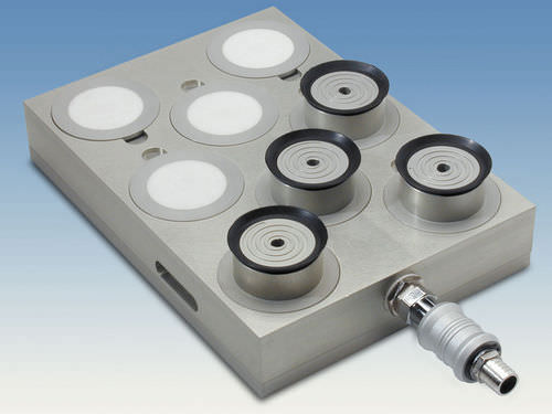 Vacuum clamping system - FLIP-POD - Horst Witte GerÃ¤tebau Barskamp KG - adjustable / eccentric / modular