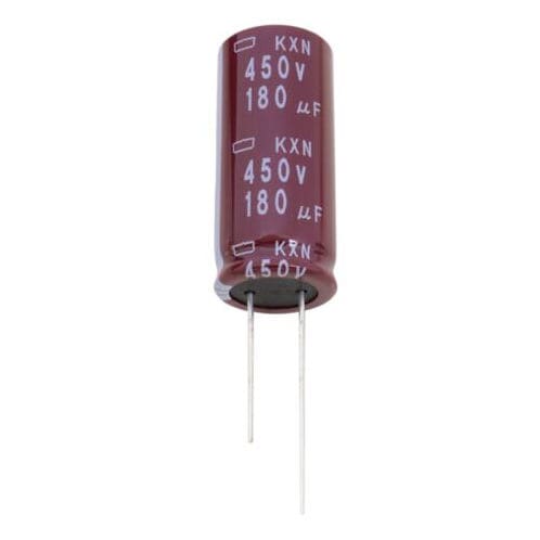 Electrolytic capacitor - KXN series - Nippon Chemi-con - radial lead