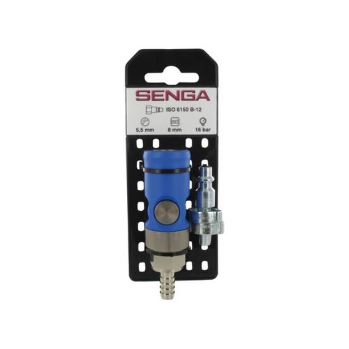 Compressed air fitting - PLB06 series - SENGA - threaded / quick / barbed