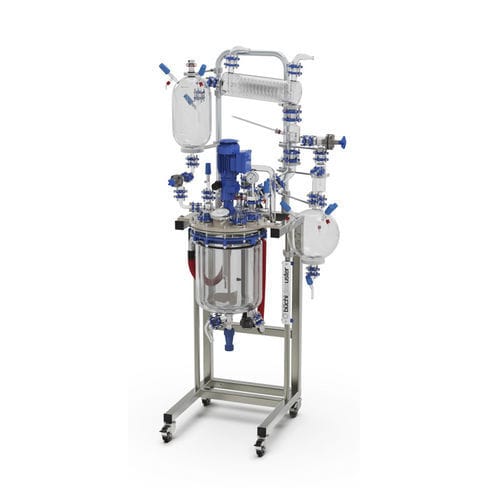 Stirred-tank reactor - midiPilot®  - Buchiglas (Büchi AG)-Reactor Systems & Pilot Plant - laboratory-scale / process / for the pharmaceutical industry