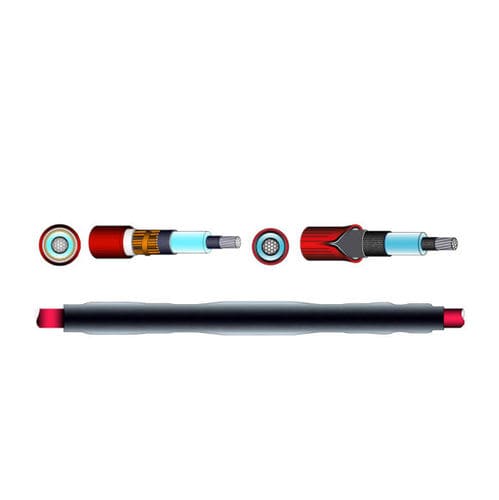 Insulated cable joint - ELCOTERM GSIS 6AR series - Elcon Megarad Spa - for polymer-insulated cables / medium-voltage