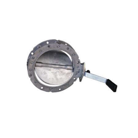 Butterfly valve - VFA series - SCUTTI - manual / pneumatically-operated / for materials handling