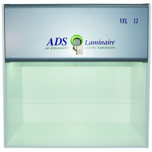 Vertical laminar flow booth - VFL series - ADS LAMINAIRE - decontamination / cleaning