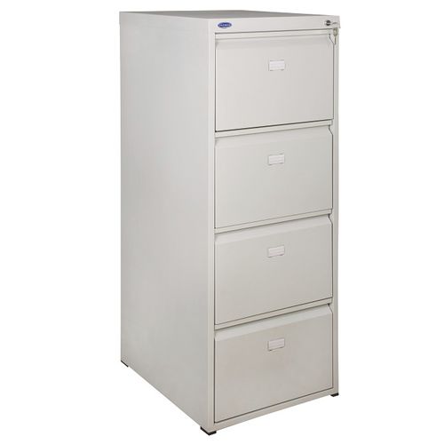 Office cabinet - SF, KC, KS series - PJSC "UHL-MASH" - floor-mounted / with drawer / metal