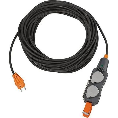 Electric with multiple outlets extension cord - 0016958580 - BRENNENSTUHL - flexible / waterproof / rubber