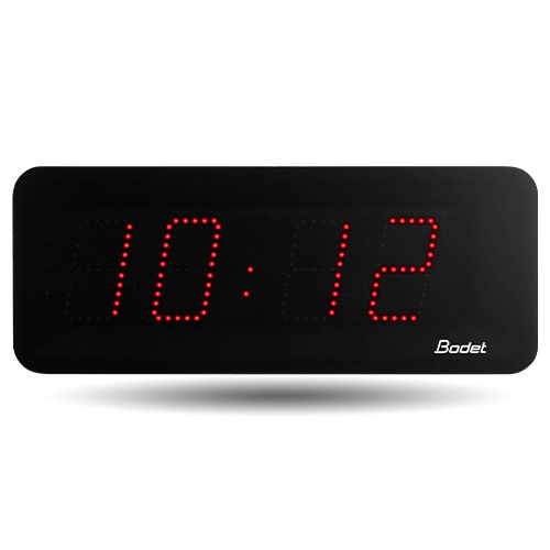 Wallmounted clock STYLE 10 BODET TIME SPORT LED / indoor / digital