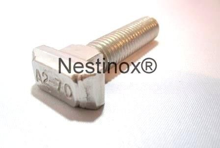Threaded bolt - Nestinox B.V. - T-shaped / square-head