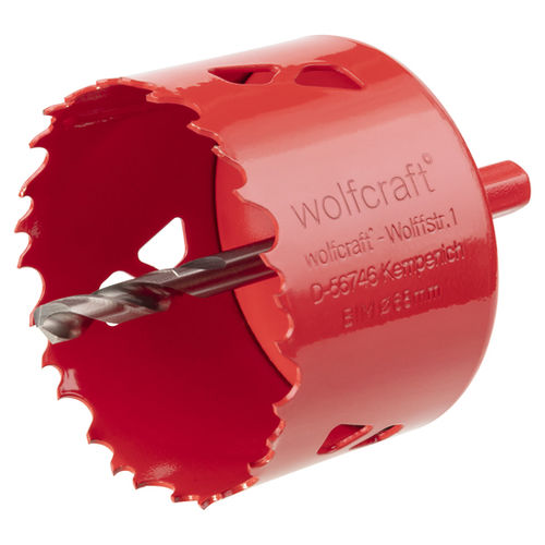 Metal hole saw - 5462 - WOLCRAFT - for wood / for plastics / bimetal