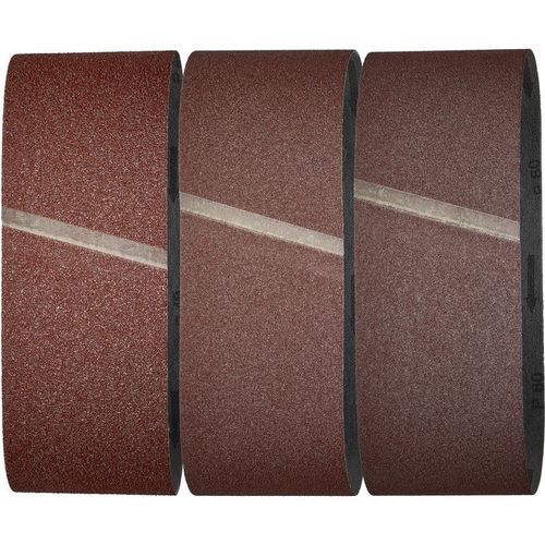 Wood abrasive belt - WOLCRAFT - for metal / paint / for coating