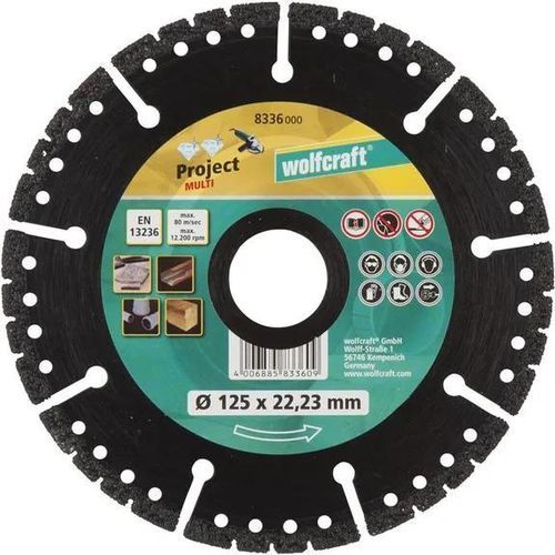 Stone cutting disc - 8336000 - WOLCRAFT - for concrete / for ceramics / for tile