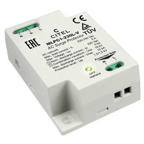 Type 2 surge arrester - MLPC1 series - CITEL - type 3 / for LED lighting / compact