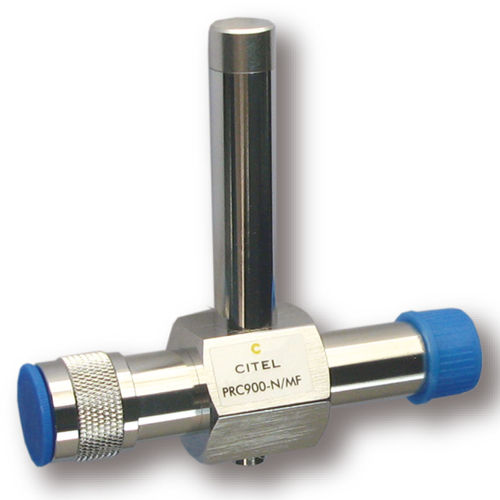 Coaxial surge arrester - PRC series - CITEL - type 1 / telecommunications / for radiofrequency applications