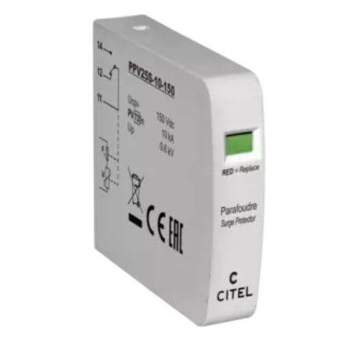 Type 2 surge arrester - PPV series - CITEL - for photovoltaïc installations / DC / board-mount