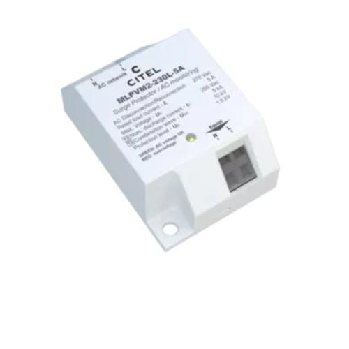 Class II surge arrester - MLPVM2-230L-5A - CITEL - for LED lighting / single-phase / thermoplastic