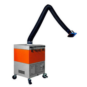Mobile fume extractor - FilterMaster - Kemper America - welding / with extraction arm