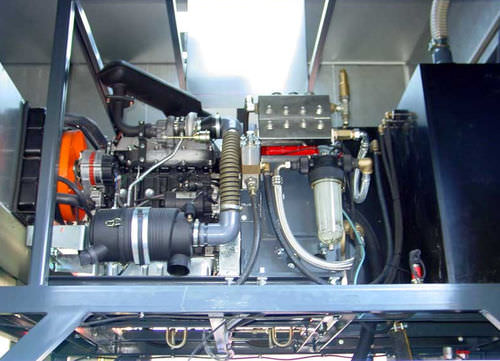 Diesel engine high-pressure cleaner - JMB-LxxI series - DiBO - stationary